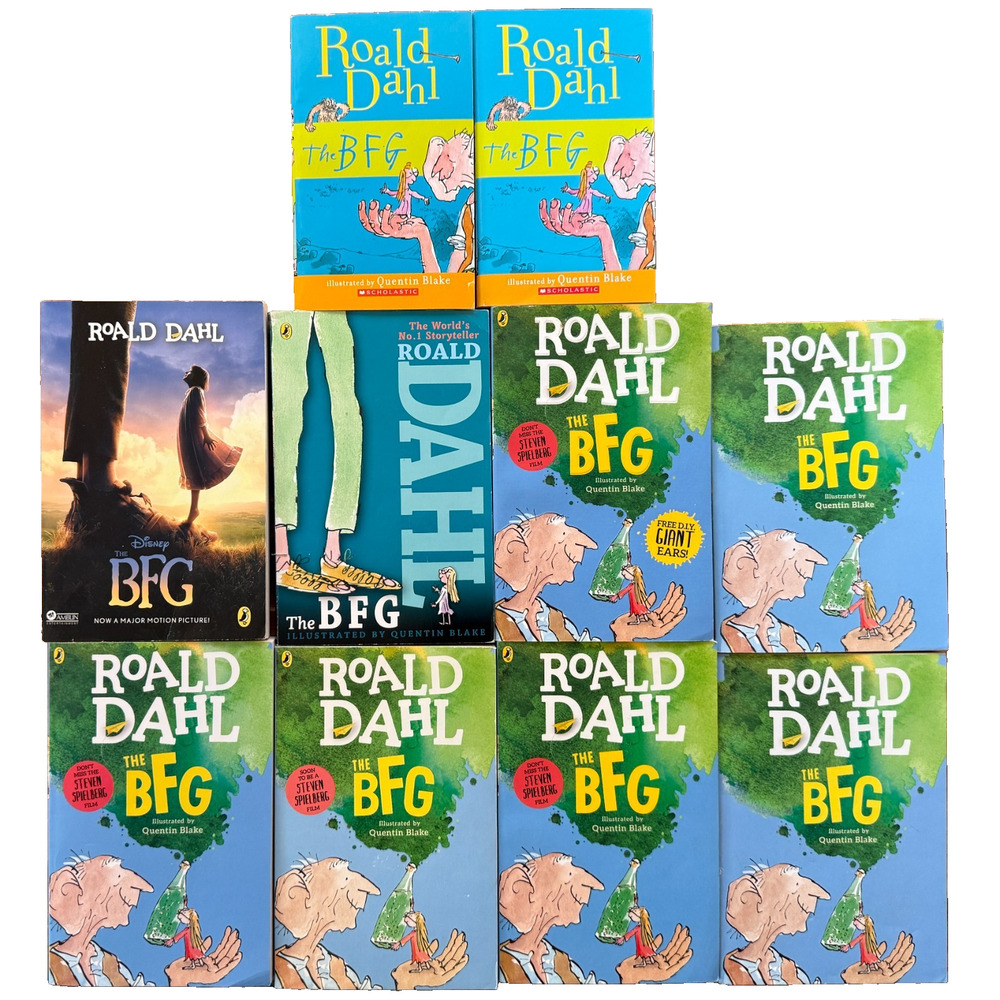 Guided Reading Lot of 10 The BFG Books Roald Dahl Paperback Class Set Homeschool